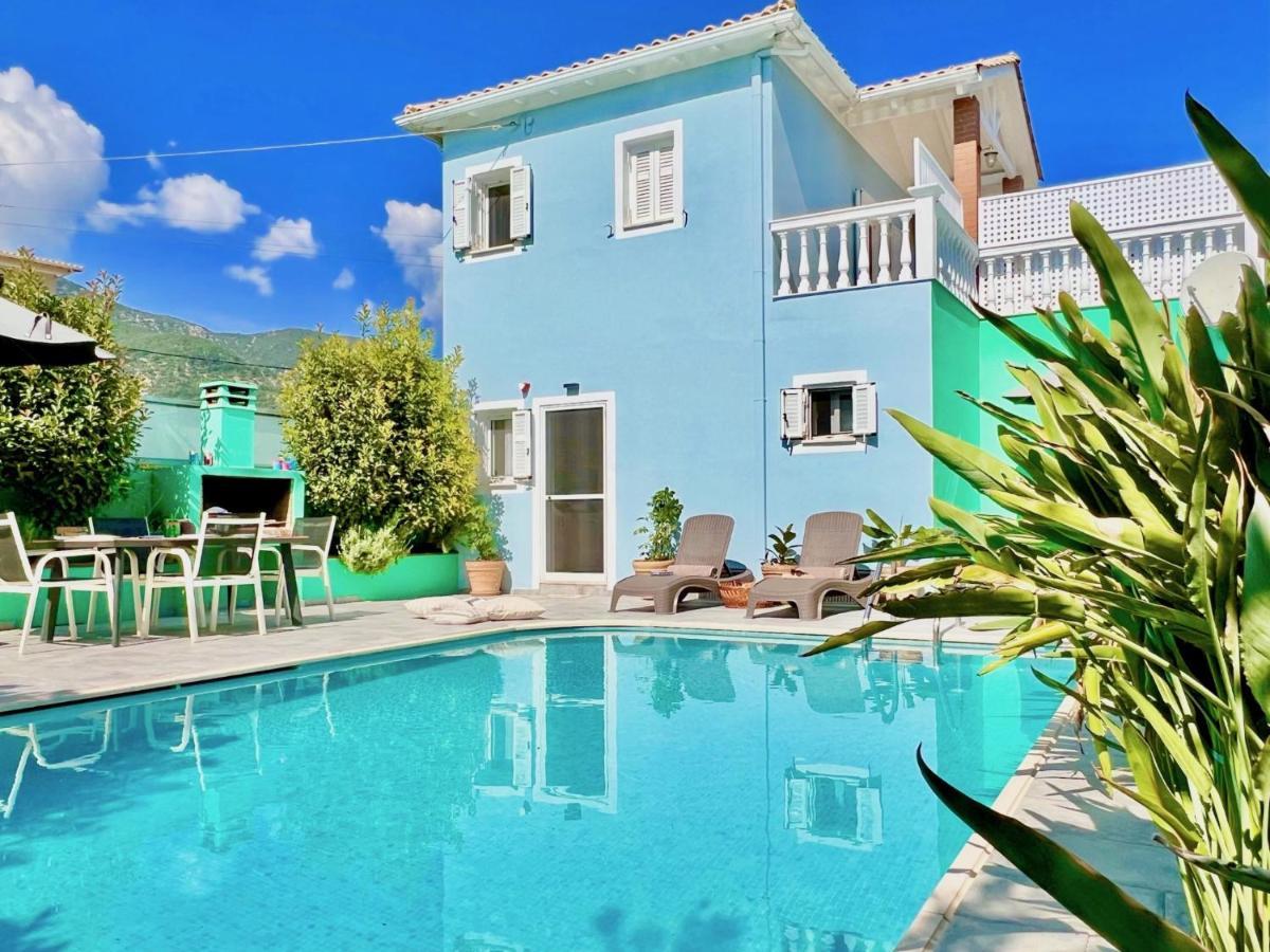 Villa Torre Marina With Private Pool In Nydri By Dadovillas Dış mekan fotoğraf